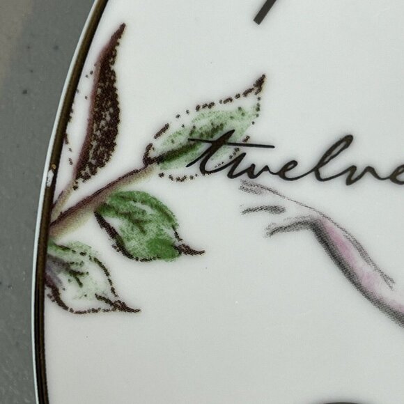 Better Homes and Garden 12 Days of Christmas Plate 7, 8 and 9th Day 8.25" - Picture 3 of 5